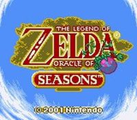 une photo d'Ã©cran de The Legend of Zelda - Oracle of Seasons sur Nintendo Game Boy Color